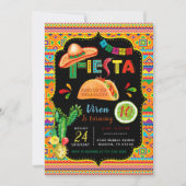 Invitation Modèles d'invitations pour une fête mexicaine (Devant)