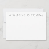 Invitation Modern 3 Photo Permet de faire cela Enregistrer la (Dos)