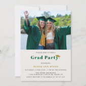 Invitation Modern 4 Photo Class of 2026 Graduation Party (Dos)