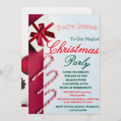Invitation "Modern and Elegant Christmas & New Year Invitatio (Devant / Derrière)