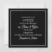 Invitation Modern and Simple Unique Photo Template Wedding (Dos)