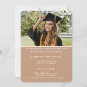 Invitation Modern Arch Photo Graduation (Dos)