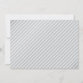 Invitation Modern Blue et Silver 2025 Photo Graduate Party (Dos)