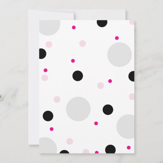 Invitation Modern Bold Typography Script 50th Birthday Party (Dos)