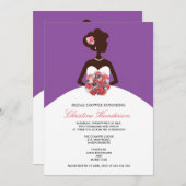 Invitation Modern Bridal Shower Invite (Devant / Derrière)