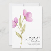 Invitation Modern Chic Simple 25e anniversaire (Devant)