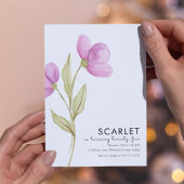 Invitation Modern Chic Simple 25e anniversaire