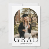 Invitation Modern Class of 2026 Photo Graduation Invite (Dos)