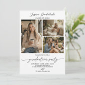 Invitation Modern Class of 2026 Photo Graduation Invite (Debout devant)