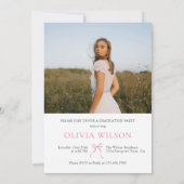 Invitation Modern Class of 2026 Photo Graduation Party (Dos)