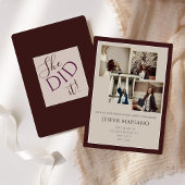 Invitation Modern Class of 2026 Photo Minimal Graduation 