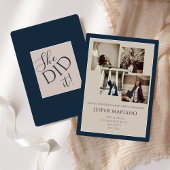 Invitation Modern Class of 2026 Photo Minimal Graduation 