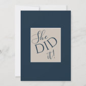 Invitation Modern Class of 2026 Photo Minimal Graduation  (Dos)