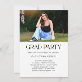 Invitation Modern Collage Grad Party (Dos)