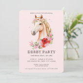 Invitation Modern  Derby Party  (Debout devant)