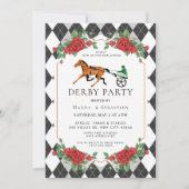 Invitation Modern Derby Party Équestre (Devant)