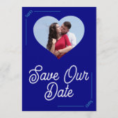 Invitation Modern Editable Wedding Save The Date Card (Dos)