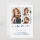 Invitation Modern Elegance Class of 2026 Photo Graduation (Dos)