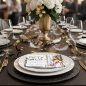 Invitation Modern Fifty & Fabulous Photo 50th Birthday Party