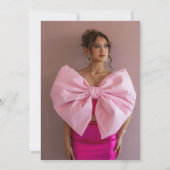 Invitation Modern Glam Blush Pink Sweet 16 Party (Dos)