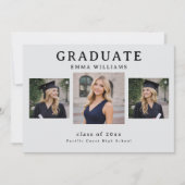 Invitation Modern Graduate Announcement (Devant)