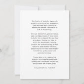 Invitation Modern graduate photo graduation announcement (Dos)