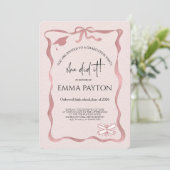 Invitation Modern Graduation Celebration  (Debout devant)