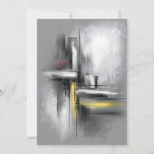 Invitation Modern Grey 50th Birthday Party (Dos)