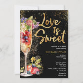 Invitation Modern Love is Sweet Summer Champagne Cocktail (Devant)