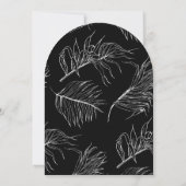 Invitation Modern Minimalist Arch Wedding Elegant (Dos)