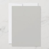 Invitation Modern Minimalist Editorial All Caps Light Grey (Dos)