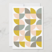Invitation Modern Minimalist Pastel Aesthetic Baby Shower (Dos)