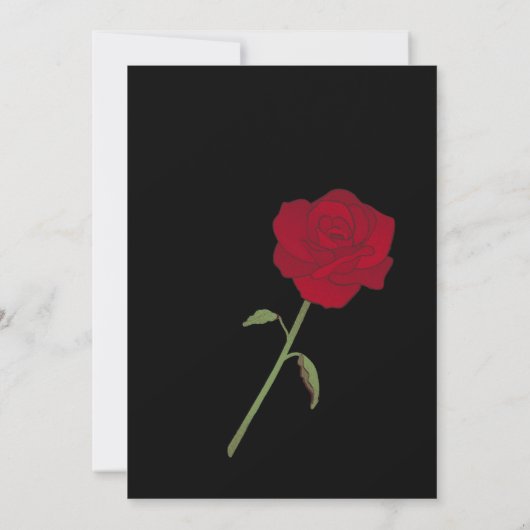 Invitation Modern Mr and Mrs wedding gold (Dos)