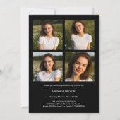 Invitation Modern Photo Graduation Party Invite Announcement (Dos)