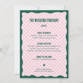 Invitation Modern Pickleball & Prosecco Bachelorette Weekend (Dos)