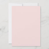 Invitation Modern Pink Blush Wedding Save The Date (Dos)