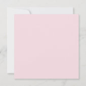 Invitation Modern Pink Bridal Shower Thank You Card (Dos)