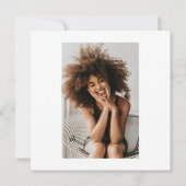 Invitation Modern Pink Neon 2023 Photo Graduation Party (Dos)