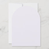 Invitation Modern Purple Stripes Elegant Wedding (Dos)