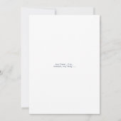 Invitation Modern Save The Date Card | Minimalist Photo (Dos)