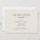Invitation Modern Script 2026 Graduation  (Dos)