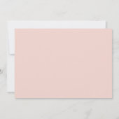 Invitation Modern Script Blush Pink Surprise Retirement Party (Dos)