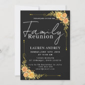 Invitation Modern Script Family Gathering Party (Devant)