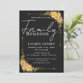 Invitation Modern Script Family Gathering Party (Debout devant)