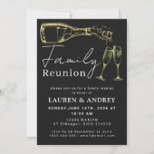 Invitation Modern Script Family Gathering Party (Devant)