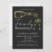 Invitation Modern Script Family Gathering Party (Devant)