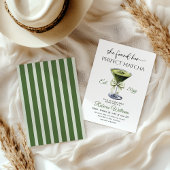 Invitation Modern She Found Her Perfect Matcha Bridal Shower