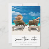 Invitation Modern Simple QR Code Enregistrer la date Annonce (Devant)