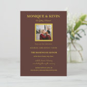 Invitation Modern Wedding Invite Instant Download Available (Debout devant)