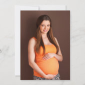 Invitation Modern Wild One Baby Shower Photo (Dos)